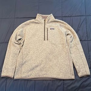 Patagonia Men’s XL 1/4 zip Better Sweater Fleece